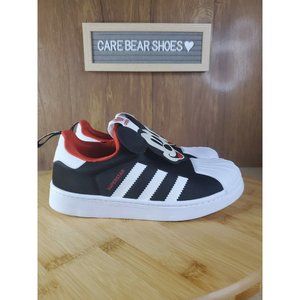 Adidas Originals x Disney Superstar 360 C Q46299 Size 3Y Black White Red